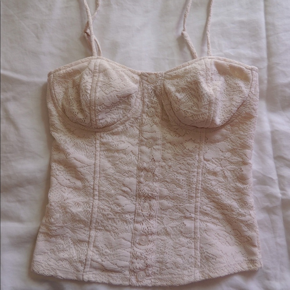 Lace Corset Top